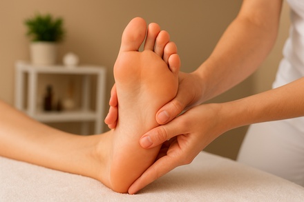 30 Minute Reflexology + 30 Minute Massage - Massage Therapy in Motion