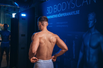 3D-Bodyscan zur Analyse von Körperwerte, Haltung & mehr für 1 Person - doctorfrost Kältekammer Frankfurt