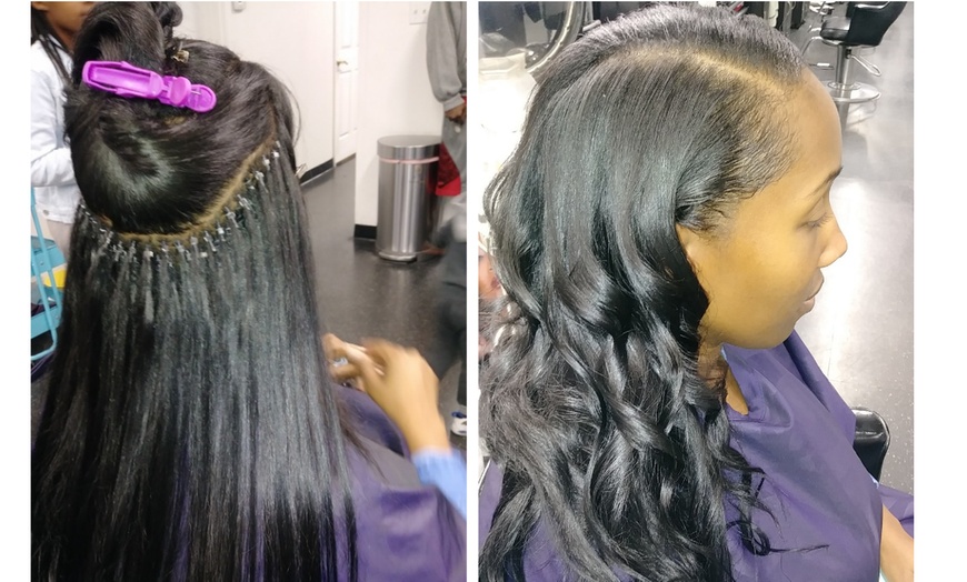 Image 4: Mobile Luxury Hair Extensions for Volume & Color Enhancement
