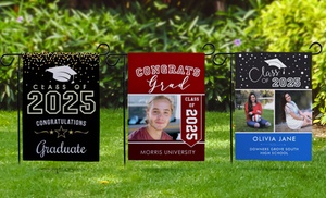 Celebrate Grads with Custom Graduation Garden Flags