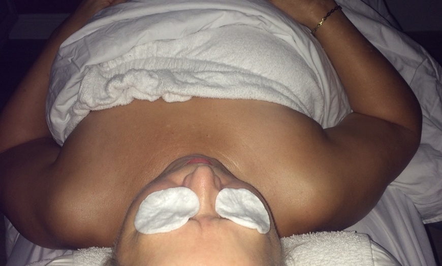 Image 4: 1, 2 or 3 30-Min Facials with 30-Min Foot Reflexology Massage