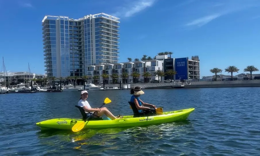 Image 1: 1 Hr Kayak Rental for 1or 4/ Tandem/Single Kayak Rental (Two People)