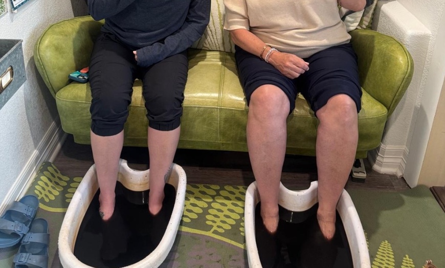 Image 1: Detoxify with an Ionic Foot Bath: Relaxation and Rejuvenation