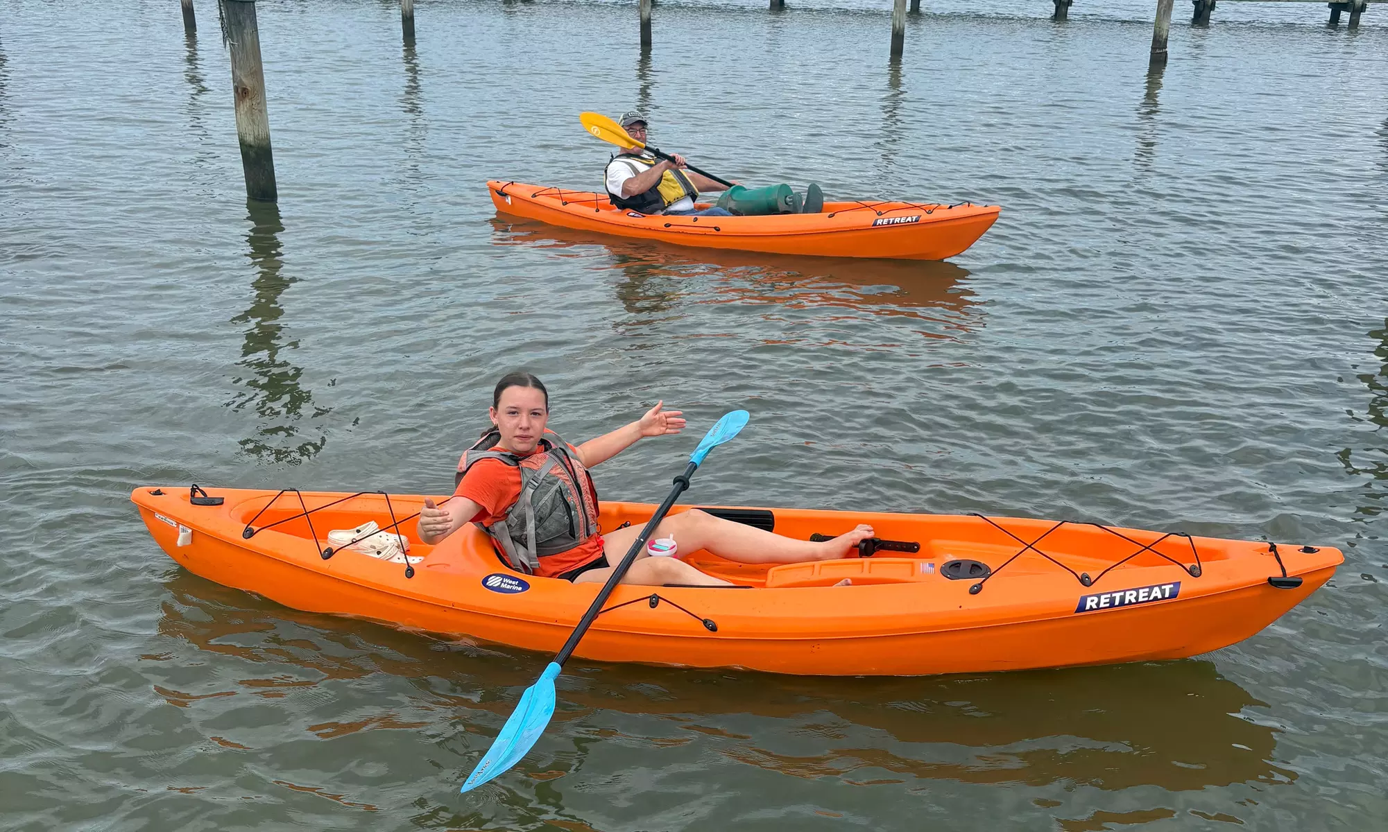 Enjoy One Hour Of Kayaking for Two, or Four