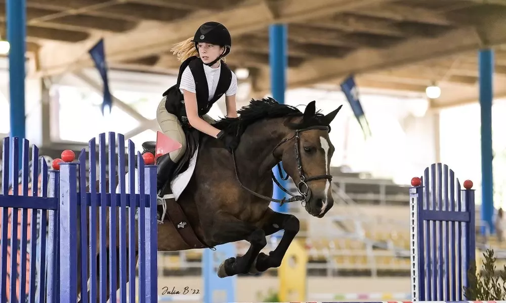 Discover Horsemanship Redefined's professional horseback riding lessons with up to 41% off, including one and four-lesson packages - Primary Image