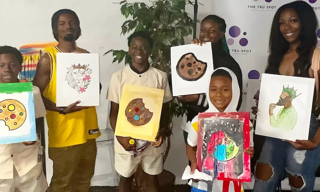 Up to 40% Off on Painting Lesson - Kids at The Tru Spot - Second Medium