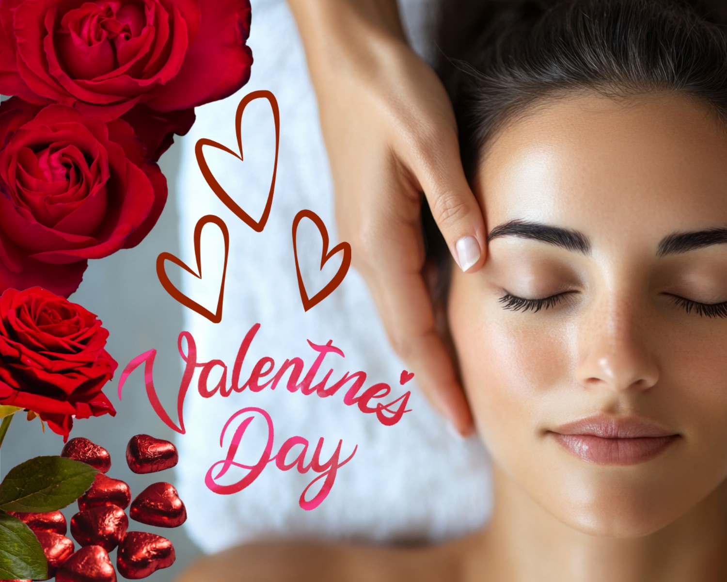 50, 80, 100, or 130-Min Valentine's Cocoa Berry Massage & Gift