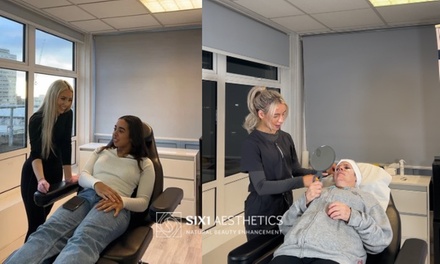 One Session: Deluxe HydroFacial with Cleanse, RF Tightening & LED Therapy - SIX1 Aesthetics