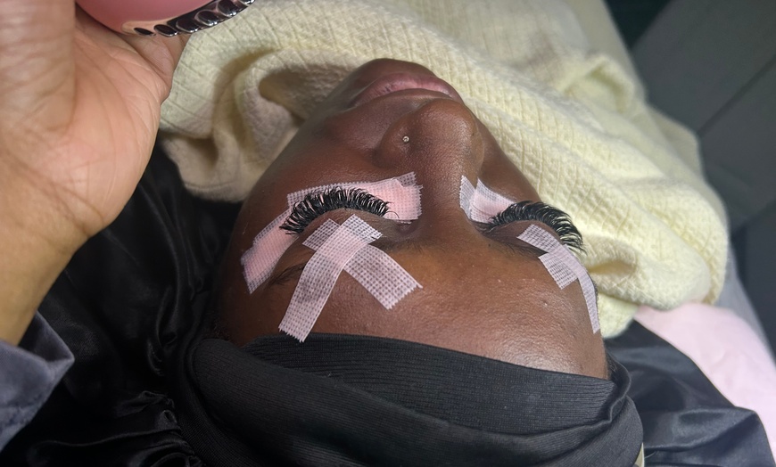 Image 1: Up to 42% Off on Eyelash Extensions at The Beauty Harbor of 216