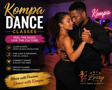 60 Minute - Ayisyan Kompa Dance Classes One Adult (suggesting a Partner) - Arts With Lorry