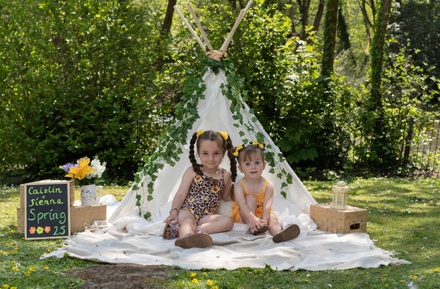 Personalised Teepee Photoshoot for Children - Victoria J Daly Photography