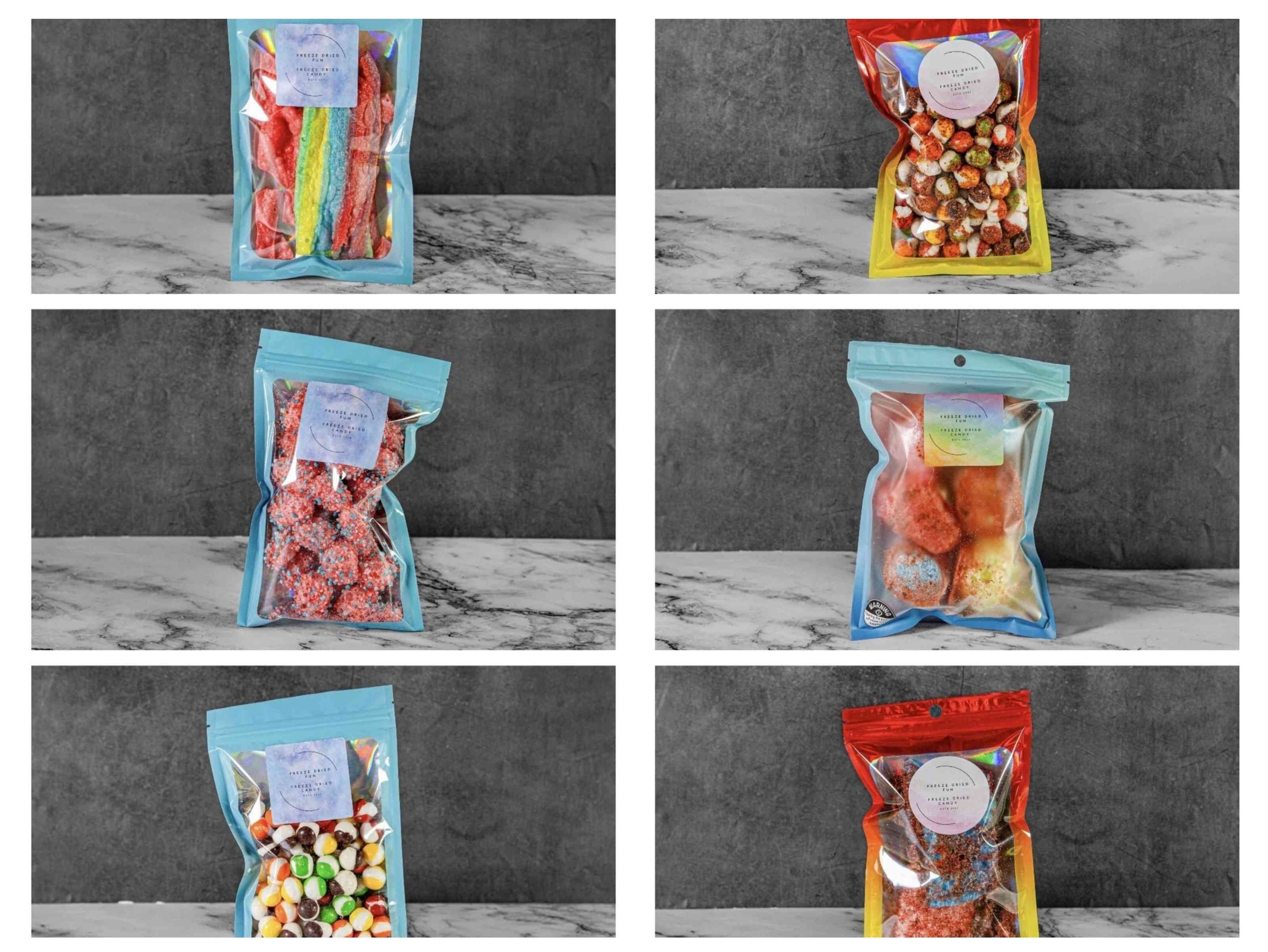 Satisfy Your Cravings with a Choice of Small or Large Candy Bags 
