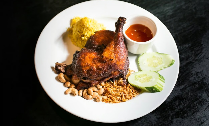 Image 2: Dinner for Two or Three with Appetizer, Entrees, and Drinks