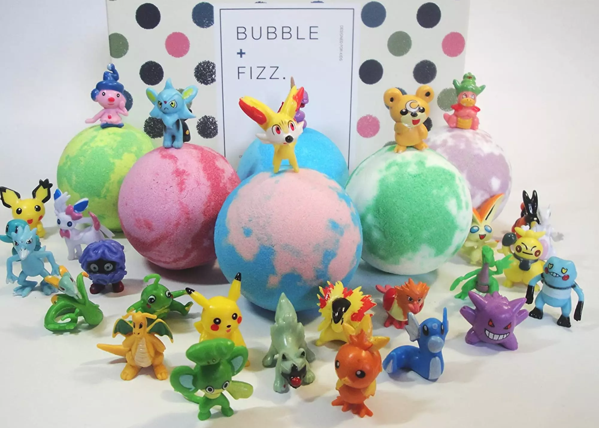 One or Two Kids Bath Bombs Gift Set with Surprise Toys, 6x4.2 oz at Kalinka (Up to 37% Off) - Primary Image