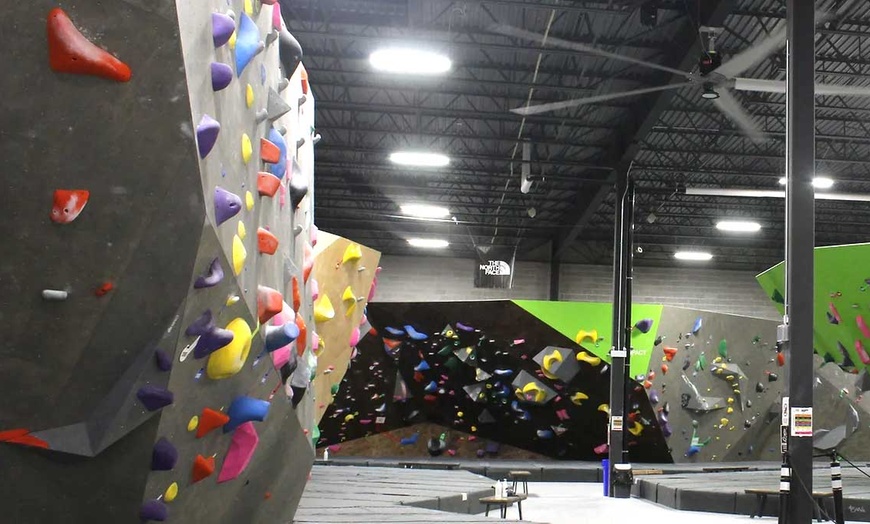 Image 2: Adventure Starts Here with a Four, Six, or Eight Climbing Day pass