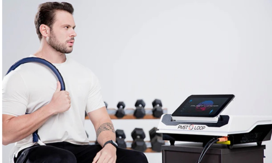 Image 3: PEMF, Red Light/NIR, TECAR, Ozone Sauna, TDCS & Combo Therapy Session