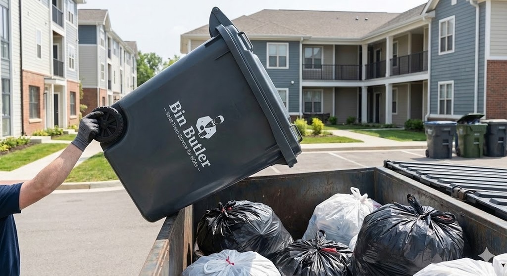 Trash Can Take-Out, Trash Can Bring-Back, Or Bags to Dumpster