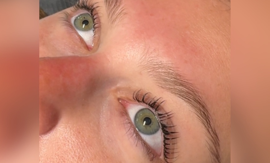 Image 3: Korean Lash Lift & Keratin Tint with Free Neck Massage, Under Eye Mask