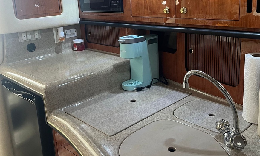 Image 8: Two, Three, or Four-Hr 36 FT Boat Rental up to Ten People Along Miami