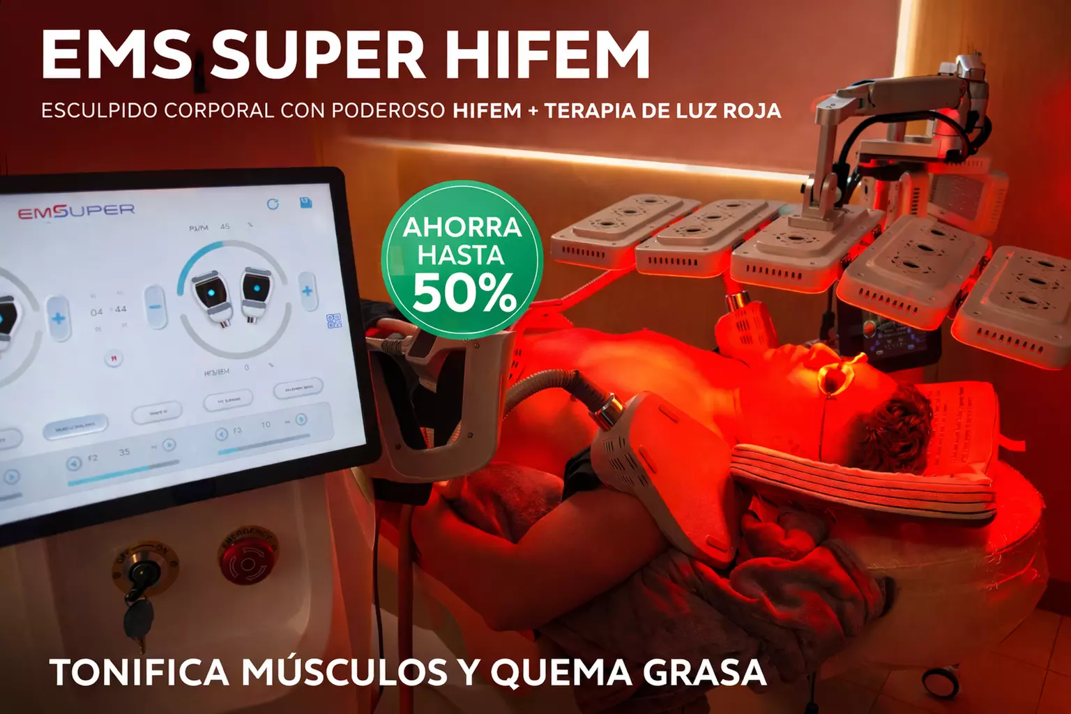 1, 4 u 8 sesiones de tratamiento de alta intensidad en zona a elegir