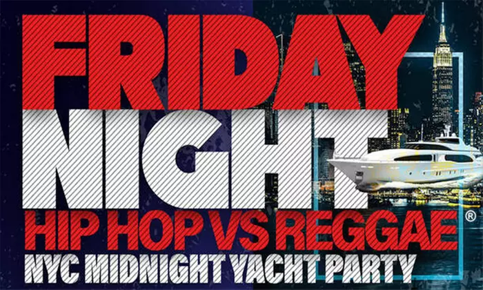Friday Night Hip Hop vs Reggae Boat Cruise (Up to 80% Off)
