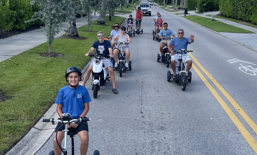 Image 5: 90 Minute Guided Electric Trike Tour of Downtown Naples, Florida! 
