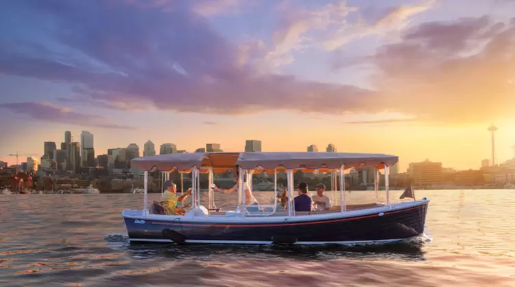 Two-Hour Electric Boat Rentals on Lake Union for Up to 12 Passengers (Up to 50% Off) - Primary Image