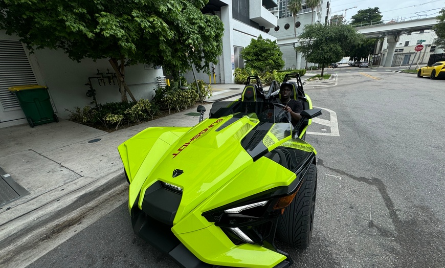 Image 4: Experience a Thrilling Polaris Slingshot Ride