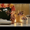 Image 1: Custom Event Decoration: Backdrops, Drapes & Centerpieces