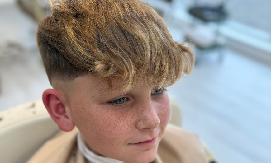 Image 3: Haircut or Skin Fade with Optional Express Hot Towel Shave