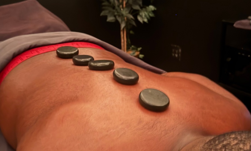 Image 4: Relax with a So Stoned 60-Min Full Body Hot Stone Massage