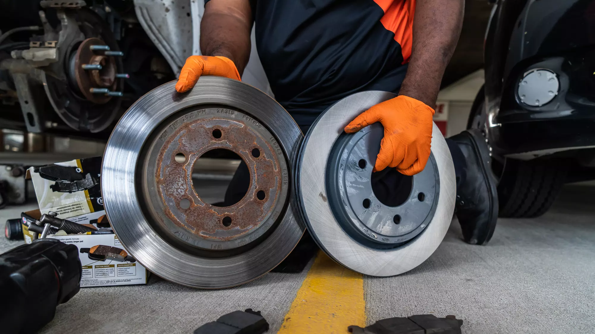 Get Front or Rear Brake Pad Replacement for Safer Driving at Schuyler Auto Repair (Up to 40% Off) - Primary Image