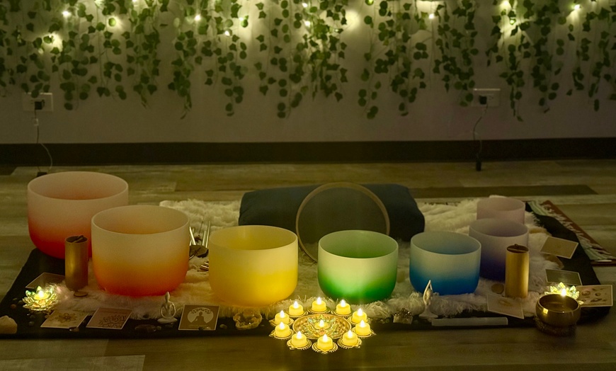 Image 1: 1 Month Unlimited Livestream Yoga Class w/ Optional In-person & More