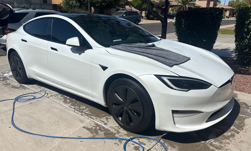 Image 3: Achieve a Spotless Finish with Exterior Mobile Detailing