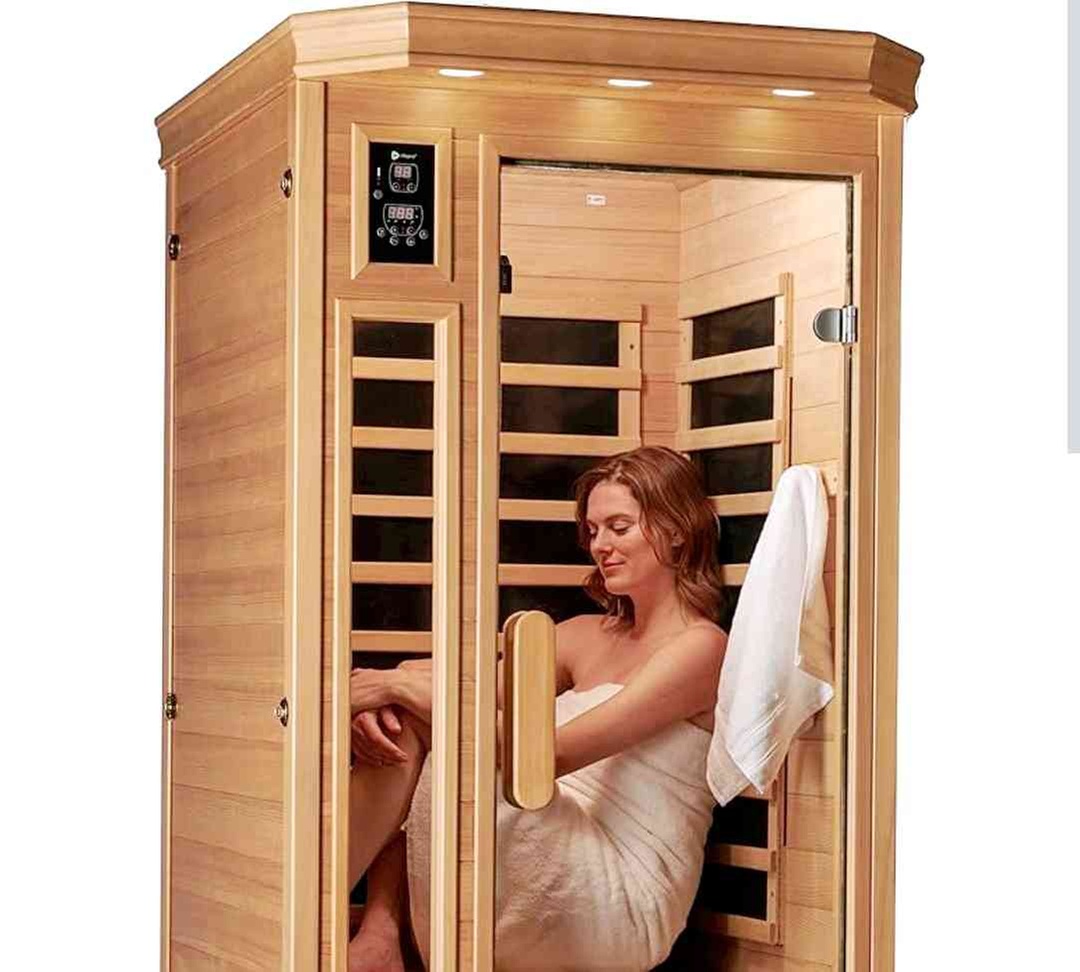 Relax with 1, 3 or 5 Sessions Infrared Sauna & Cold Plunge