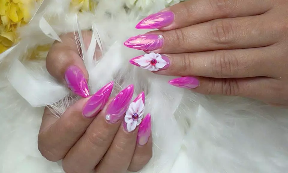 Transform your nails with New set Gel-X Extension at Kristine Salon