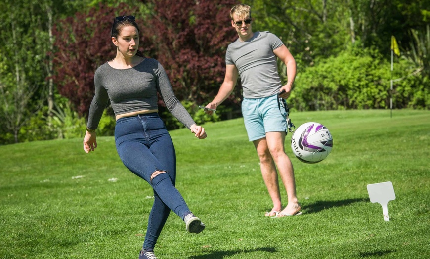 Image 1: Fun-Filled Recreational Football Sessions at Good Time Golfin