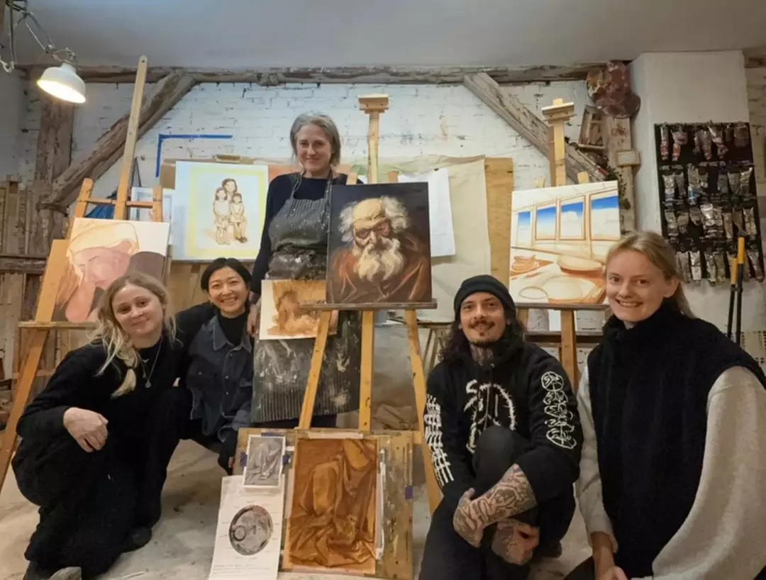 Entfalte deine Kreativität: 3 Std. Ölmalkurs für 1 oder 2 Personen