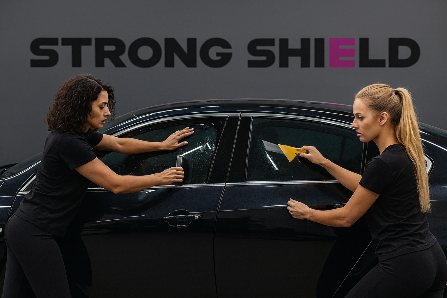 Complete Window Tinting For 2 or 5 Windows on Vehicle, SUV or Truck