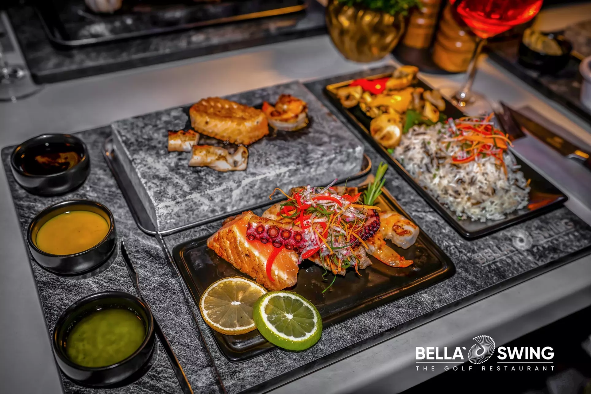 Feuerfrisch auf dem Lava-Stein: Argentinisches Roastbeef, Fisch, vegan