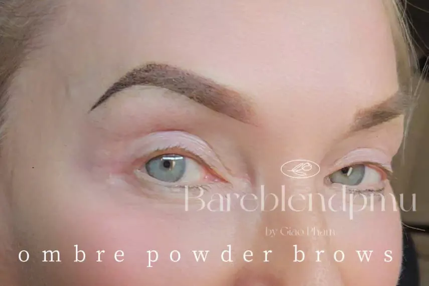 Nano Hairstroke Brows, Ombre Brows, or Eyeliner Tattoo