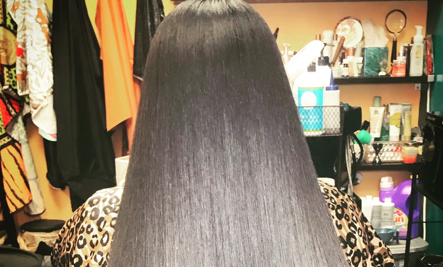 Image 10: Transform Your Hair with a Silk Press Session