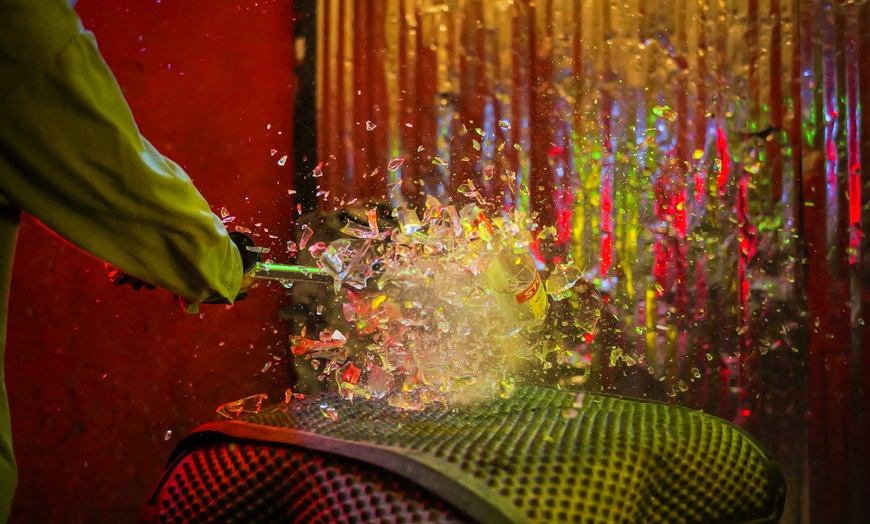 Image 8: Thrilling Adventure Awaits: Rage Room Fun with Premium Weapons Upgrade