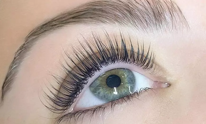 Image 1: 1 Eyebrow or Full Face Threading/Waxing/Tinting or Lash Lift Session