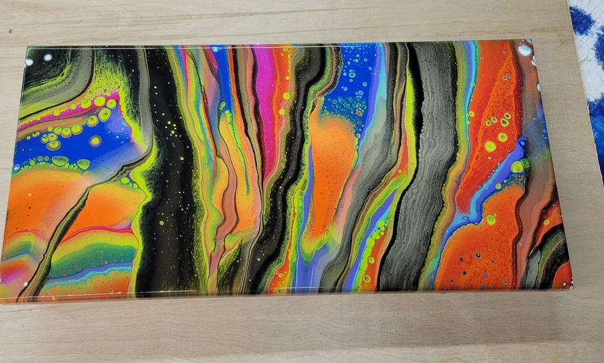 Image 6: Unleash Creativity: Guided Fluid Art Experiences for Children Ages 2+