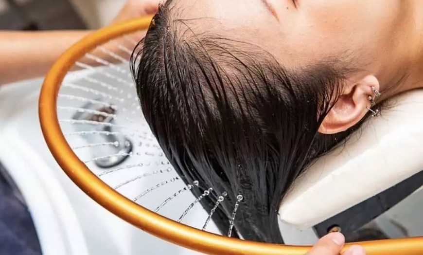 Image 1: Up to 55% Off on Salon - Scalp Care at Top Cuts