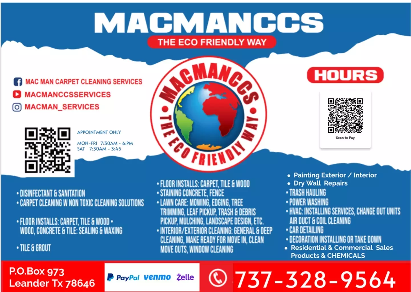 Up to 35% Off on Green / Eco Carpet Cleaning at Mac Man Carpet Cleaning Services - Primary Image