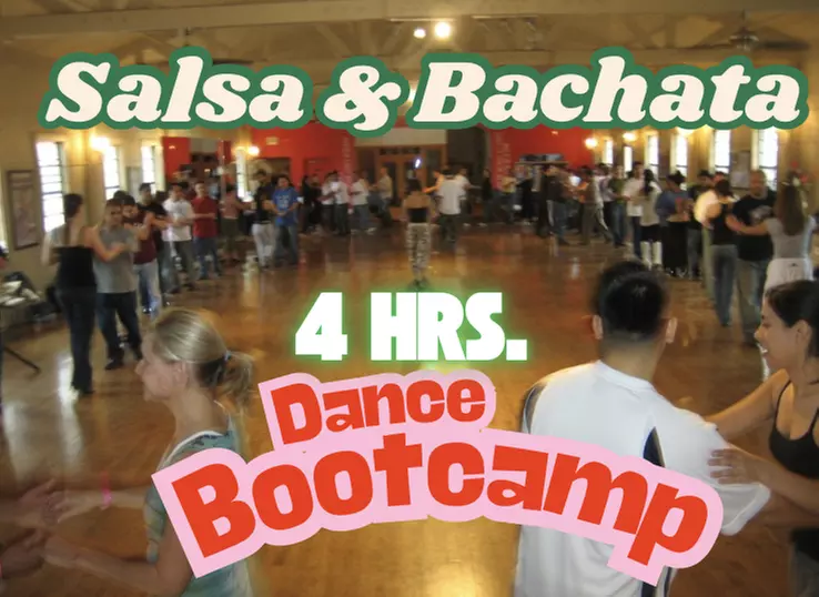 4 hrs. Salsa & Bachata Sun, Mar 22, 1-5 PM! One Day (50% Off)