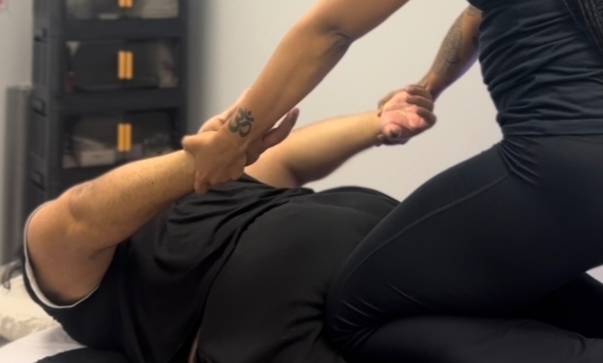 Image 5: Unwind with 90 Minute Thai Yoga, Swedish, Deep Tissue Massage 