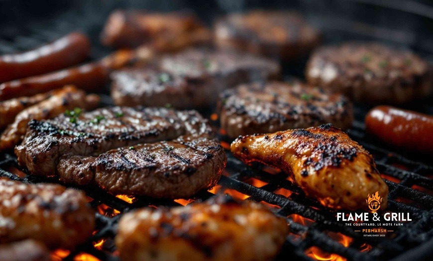 Image 5: Delicious Burger Feast for One, Two, or Four with Fries and Drinks!